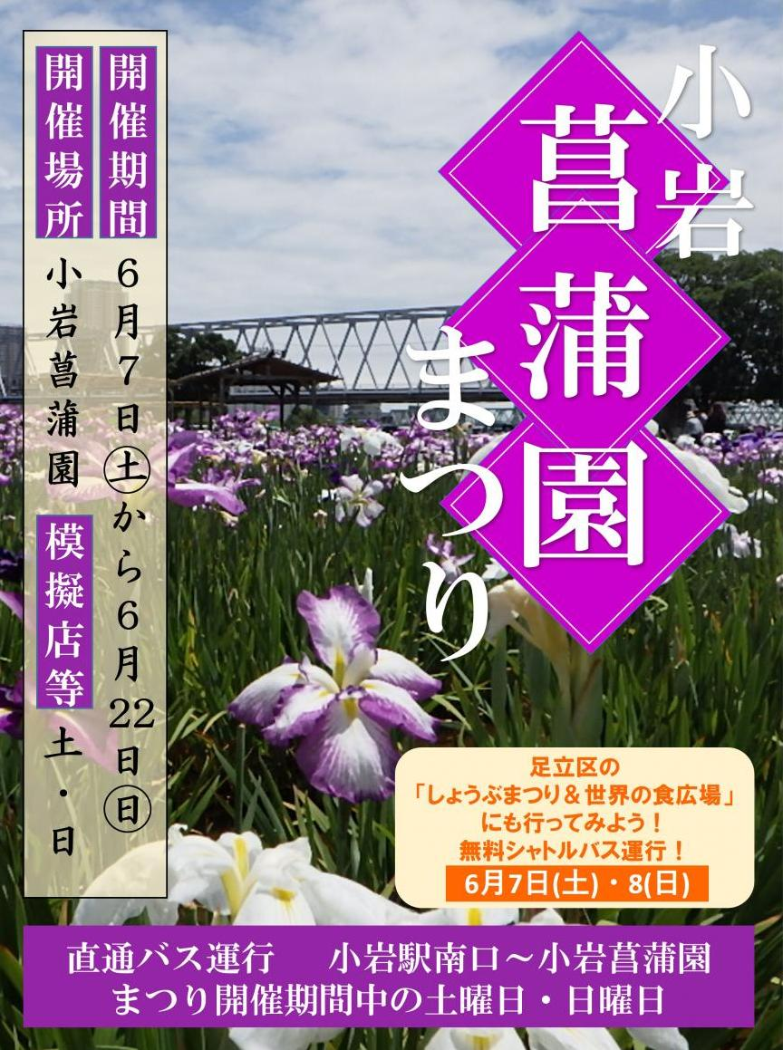 小岩菖蒲園 菖蒲まつり
