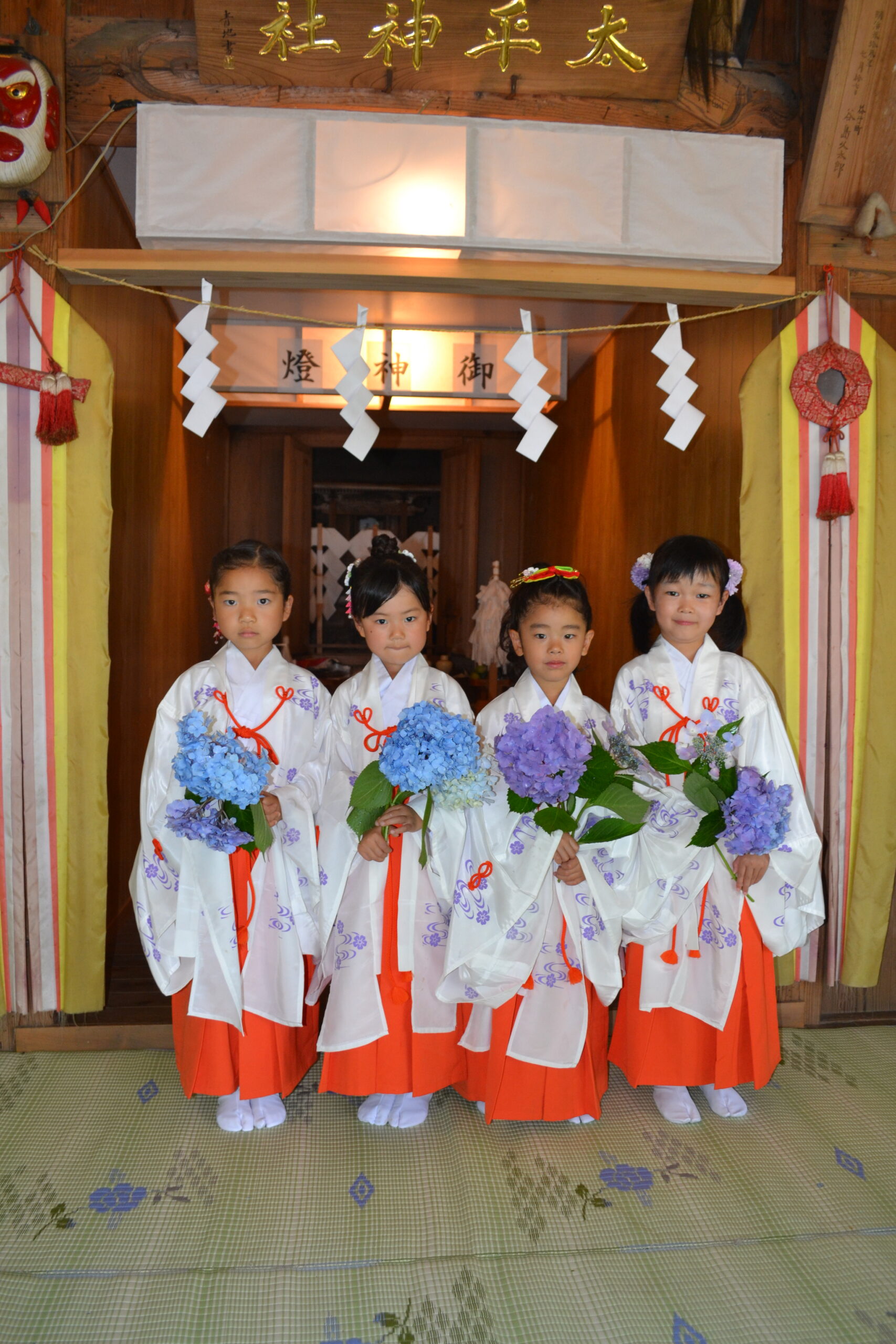 栃木県益子町 太平神社 2025あじさい祭り